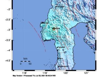 Kabupaten Mamasa Di Guncang Gempa M5,3
