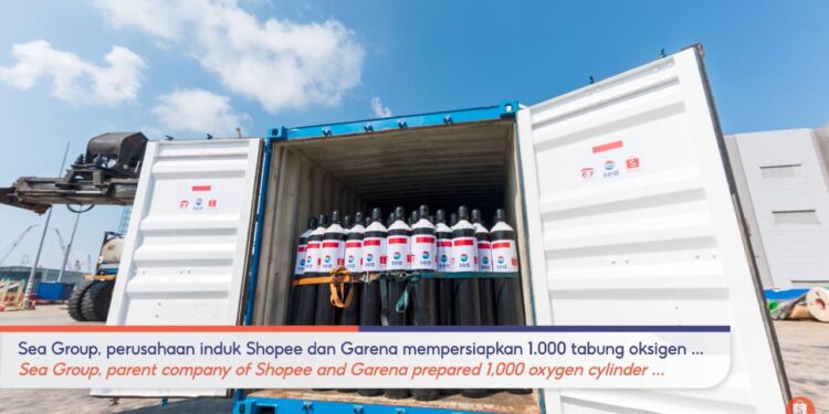1000 Tabung Oksigen dan 1 Juta Dosis Vaksin Dari Shopee Untuk Bantu Atasi Pandemi COVID-19