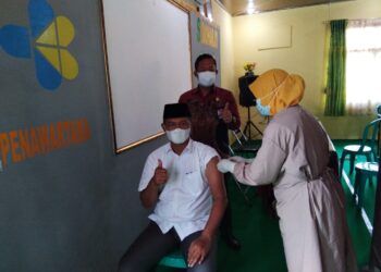 Puskesmas Penawartama Bersama Tim Vasinator Maksimalkan Pelaksanaan Vaksin