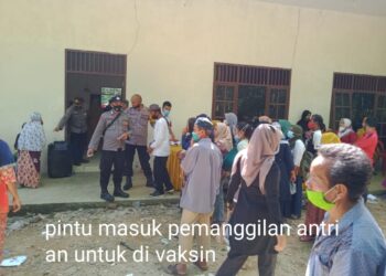 Dalam Rangka HUT Bhayangkara Ke 75, 2000 Dosis Vaksin Disediakan Untuk Lima Kecamatan Di Tapsel