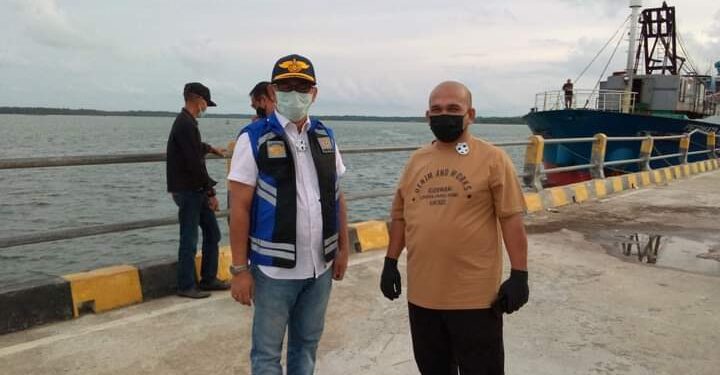 Ketua Komisi I DPRD Natuna Tinjau Pengecekan Kesehatan Di Pelabuhan Tanjung Payung