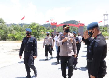 Tingkatkan Soliditas, Kapolres Karimun Kunjungi Mako Brimob Kompi 2 Batalyon A Pelopor