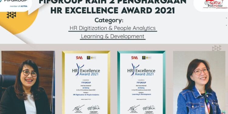 FIFGROUP Raih 2 Penghargaan Pada HR Excellence Award 2021