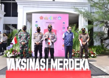 Kapolri Siapkan Strategi Capai Vaksinasi 70 Persen di Hari Kemerdekaan