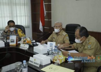Satgas Penanganan Covid-19 Asahan Diskusikan Penerbitan Himbauan Aturan PPKM Level 3