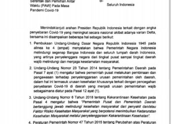 Pilkades Serentak Tahun 2021 Ditunda Hingga Bulan Oktober