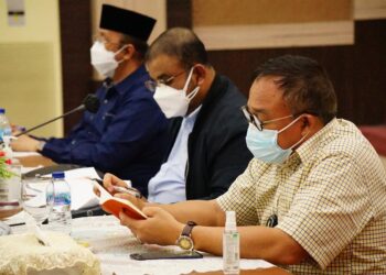 Bupati Karimun Pimpin Rapat Koordinasi Penanganan Covid-19 dan Percepatan Vaksinasi