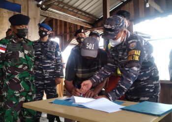 3 Kapal Nelayan Hanyut Di Perairan Pulau Buru, TNI AL Serahkan Ke Pemilik