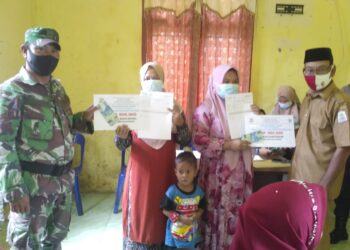 Pemdes Desa Suka Damai Aceh Singkil Salurkan BLT DD Tahap 6, 7 Dan 8