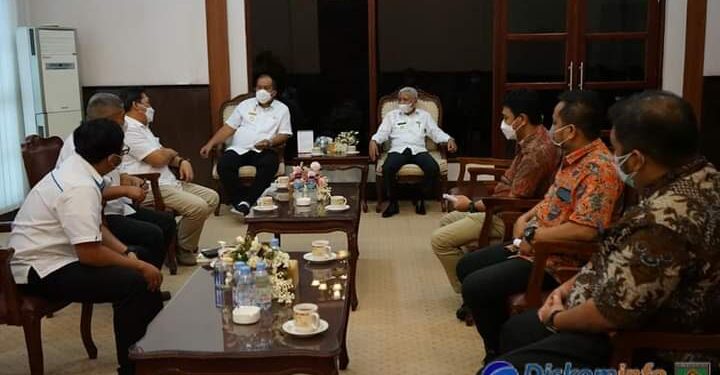 PTPN IV Audensi Dengan Bupati Asahan Terkait Penyedian Vaksin Bagi Karyawan