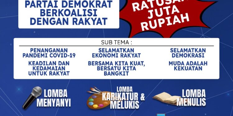 Semarakkan Dua Dekade, Partai DEMOKRAT Bertabur Hadiah