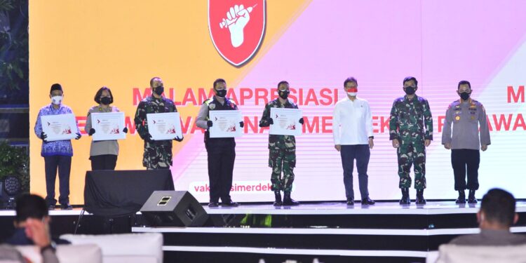 Apresiasi Relawan, Kapolri: Pandemi Covid-19 Bisa Dilalui Kalau Kita Bersatu