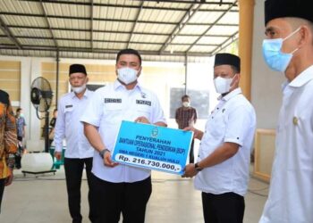 Gubsu Realisasikan Bantuan Pendidikan, Pemkab Labura Terima Dana BOP