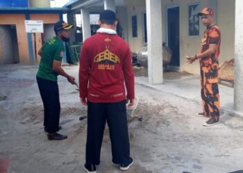 GCM, PP dan Patron melaksanakan Kegiatan GEBER Masjid/Musholla