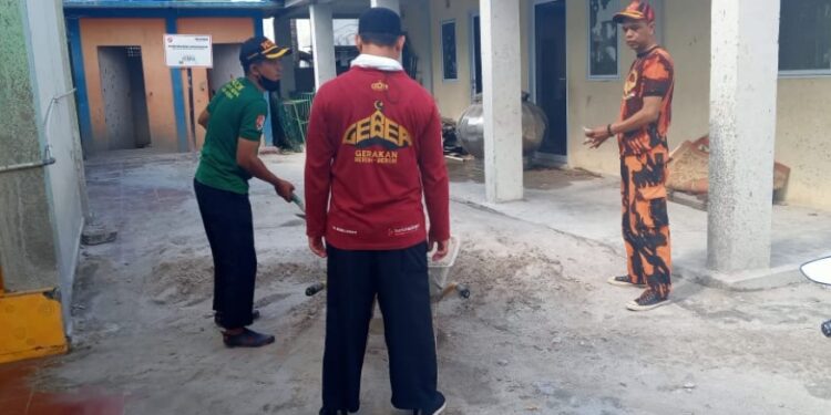 GCM, PP dan Patron melaksanakan Kegiatan GEBER Masjid/Musholla