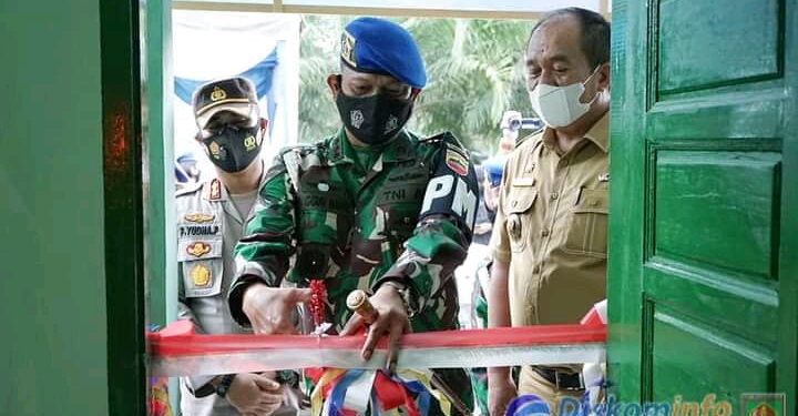 Danpomdam I/BB Resmikan Rehab Asrama Subdenpom 1/1-4 Kisaran