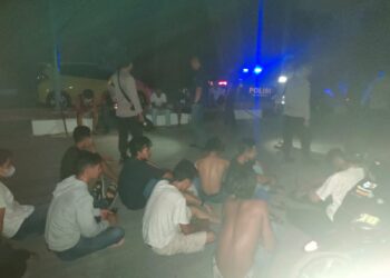 Balap Liar Meresahkan, Sejumlah Sepeda Motor Diamankan Polsek Meral