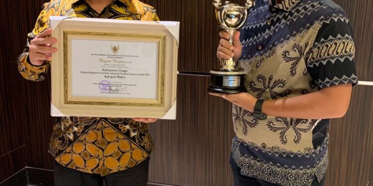 Kabupaten Lingga Terima Penghargaan APE dari Kemen PPPA