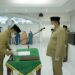 Wakil Bupati Asahan Taufik Zainal Abidin , S. Sos, M. Si melantik 17 orang Pejabat Administrator dan 50 orang Pejabat Pengawas di Lingkungan Pemerintah Kabupaten Asahan
