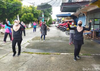 Kegiatan Perdana Sri Gamawa Kepri Laksanakan Senam Dan Periksa Kesehatan