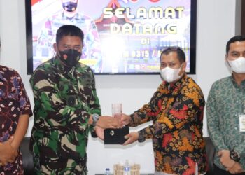 Dandim 0315/Bintan Sambut Kunjungan Silaturrahmi Ketua Bawaslu Bintan