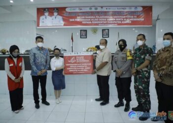 HUT ke-44 Pasar Modal Indonesia, Wabub Asahan Terima 40.000 Dosis Vaksin Covid-19 dan Alat Kesehatan