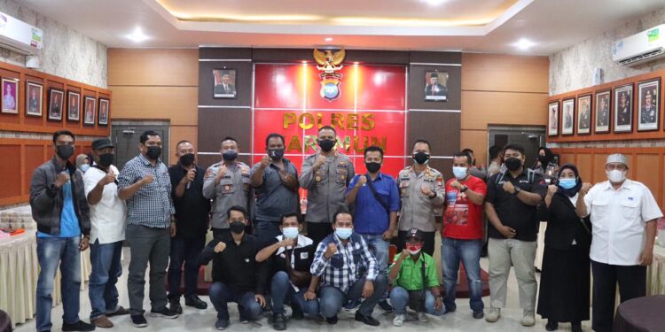 Kapolres Karimun Akui Pers Sangat Besar Dalam Membantu Polri Jaga Kamtibmas