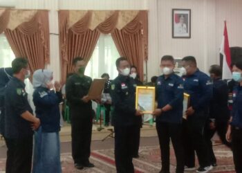 Bupati Kukuhkan Pengurus GMRB Rohil