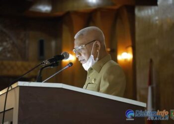 Bupati Asahan Sampaikan Pendapatnya Terhadap Rancangan Perda Kabupaten Asahan.