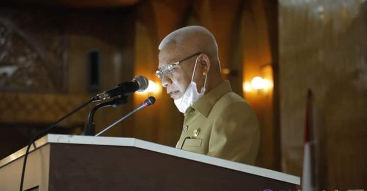 Bupati Asahan Sampaikan Pendapatnya Terhadap Rancangan Perda Kabupaten Asahan.