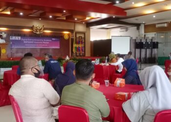 Sekda Aceh Utara Keynote Speech Kegiatan Digital Entrepreneurship Academy