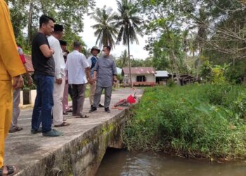 Berkunjung ke Desa Kote, Nizar Meminta Sungai di Normalisasi