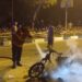 Selang Minyak Bocor, Motor Di Karimun Ludes Terbakar