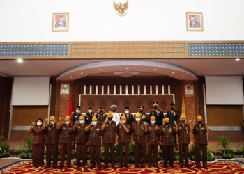 Dandim 0317/TBK, Laksanakan Upacara Peringatan Hari Pahlawan ke-76 Dengan Tema Pahlawanku Inspirasiku
