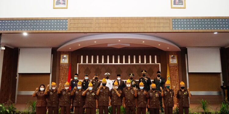 Dandim 0317/TBK, Laksanakan Upacara Peringatan Hari Pahlawan ke-76 Dengan Tema Pahlawanku Inspirasiku