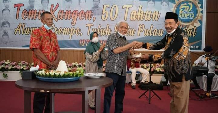 Bupati Asahan Gelar Temu Kangen, 50 Tahun Alumni SMPN 1 Pulau Rakjat Tahun 1971