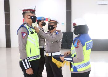 Polres Lingga Laksanakan Apel Gelar Pasukan Dalam Rangka Operasi Zebra Seligi 2021