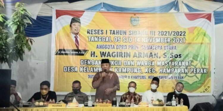 H Wagirin Arman: Jadi Catatan Interprestasi Atasi Masalah Warga Agenda Reses