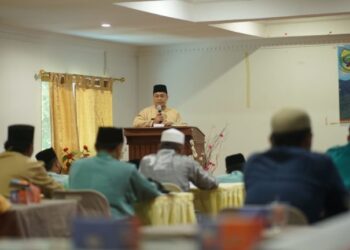 Bupati Lingga Buka Kegiatan Pelatihan Imam dan Kharib