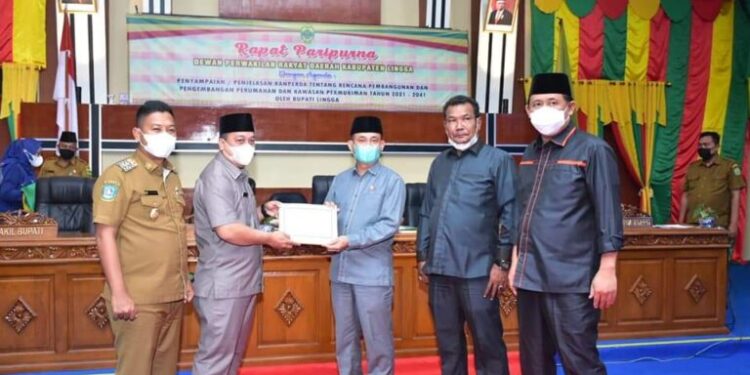 DPRD Lingga Setujui Ranperda RP3KP