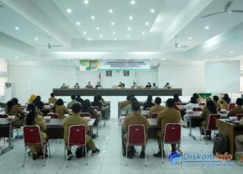 Pemkab Asahan Gelar Ujian Penyesuaian Kenaikan Pangkat Tenaga Administrasi 2021