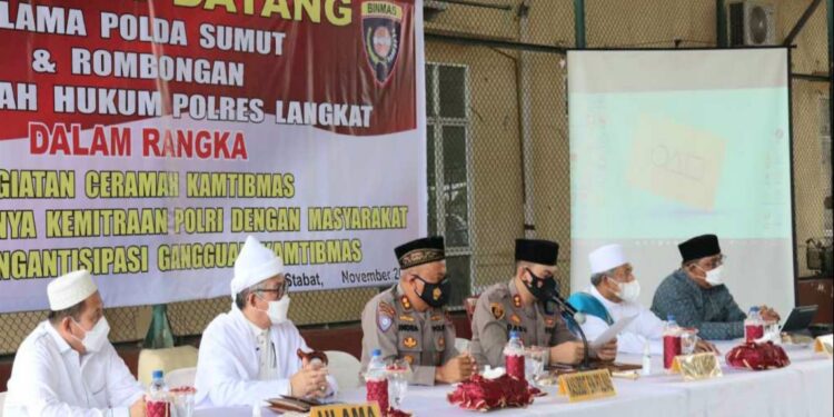 Kampanyekan Kamtibmas, Kapolres Langkat Hadirkan Penceramah