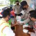 Operasi Zebra Seligi 2021,Satlantas Polres Lingga Gelar Pemeriksaan Kesehatan Gratis Kepada Tukang Ojek