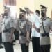 Kapolres Pelabuhan Belawan Pemimpin Pelaksanaan Serah Terima Jabatan Kabag Ops dan Kapolsek Medan Labuhan