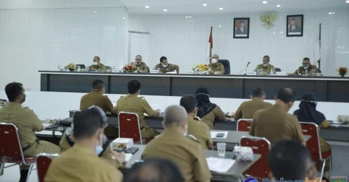 Pemkab Asahan Gelar Rakor Penanganan Covid-19