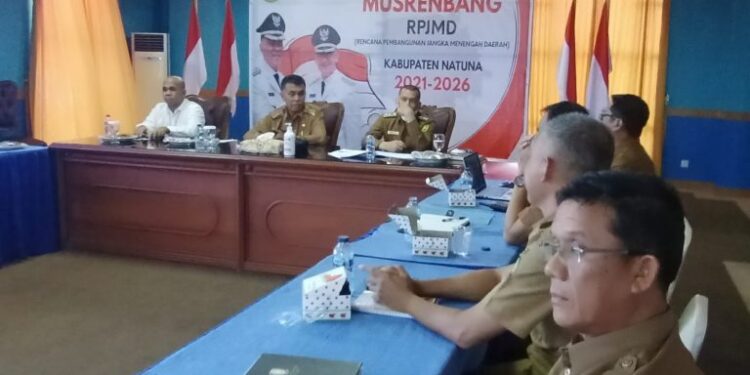 Pemda Natuna Gelar Musrenbang RPMJD Tahun 2021 Secara Virtual