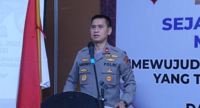 Buka Rakernis, Wakapoldasu: Personel Kepolisian Harus Bersikap Profesional dan Miliki Moralitas Baik