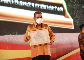 Kabupaten Karimun Menerima Anugerah Meritokrasi Dari KASN