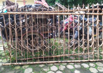 Tekab Polsek Medan Helvetia Berhasil Amankan Pencuri Pagar Besi