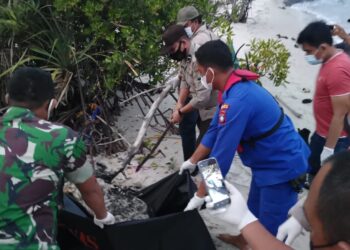 Mayat Tanpa Identitas Ditemukan Di Pulau Asam